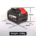 Auline UHOP 12Ah Dual-Voltage 20V/60V for Dewalt 20V/60V Cordless Tools