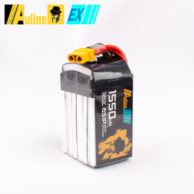 5PCS EX 1550MAH 6S1P 22.2V 120C XT60