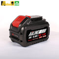 Auline UHOP 12Ah Dual-Voltage 20V/60V for Dewalt 20V/60V Cordless Tools