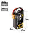 21700 40T 4000MAH 4S1P 14.8V 35A XT30/XT60