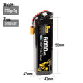 21700 40T 8000MAH 4S2P 14.8V 70A XT60